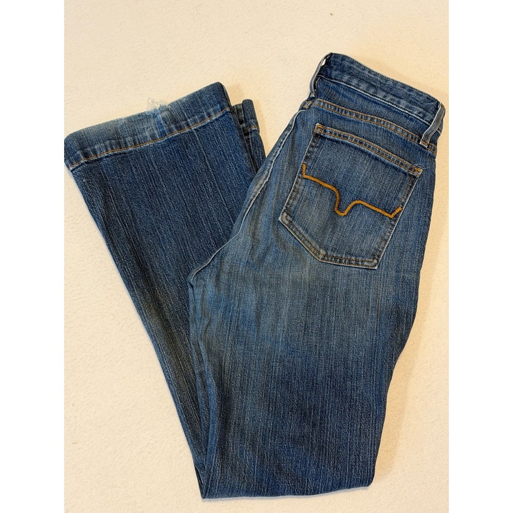 KIMES RANCH Jennifer Jeans Women Blue Denim Flare Bootcut Western Cowgirl 10/32